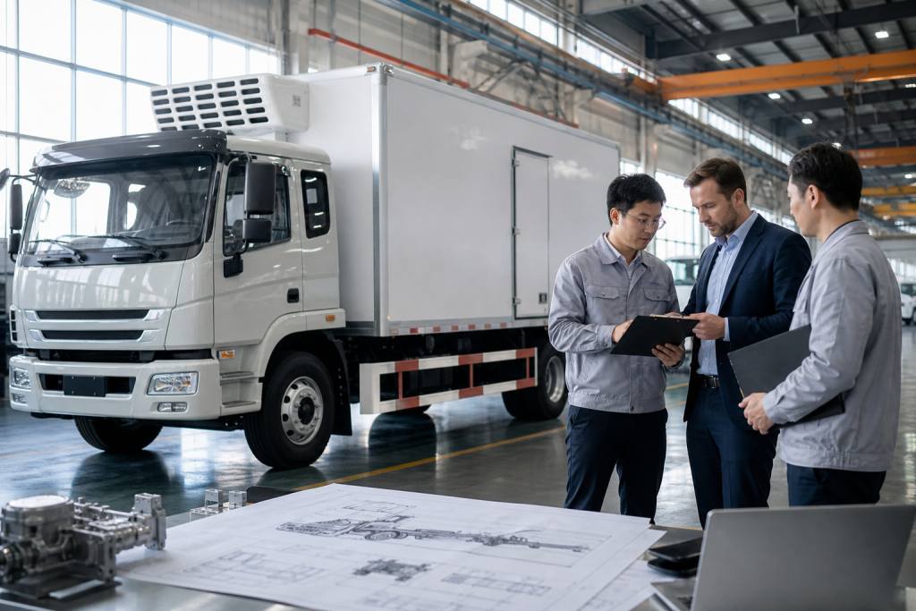 China Refrigerated Truck Manufacturer Buyer Checklist: Spec Sheet Review and Project Case Studies illustration 1